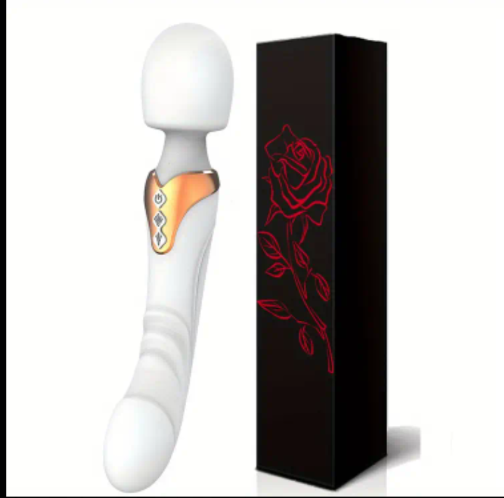 Powerful vibrator silicone double