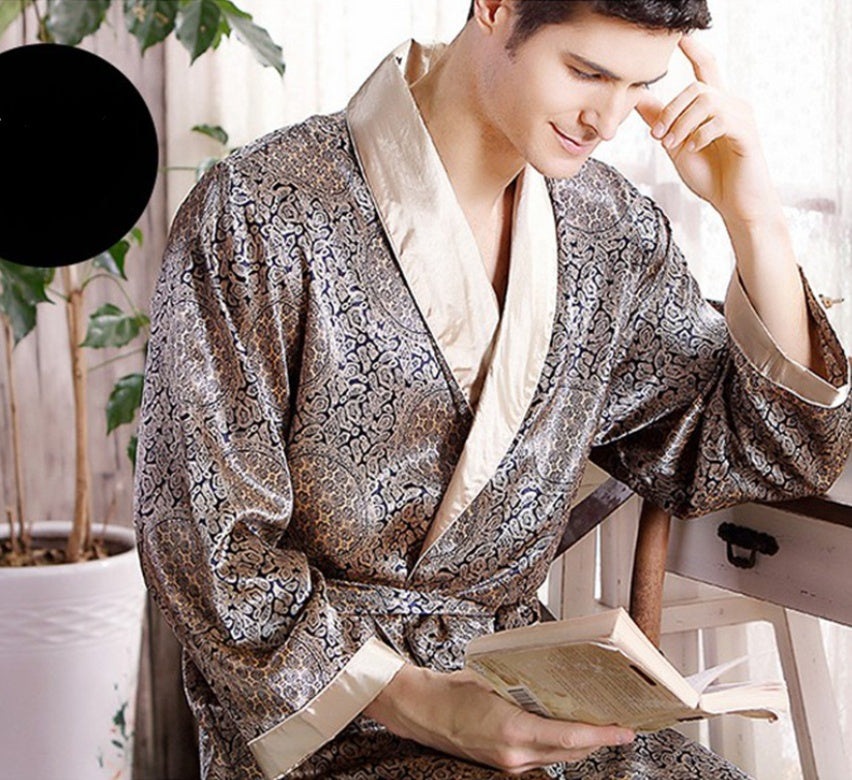 Men's silk robes