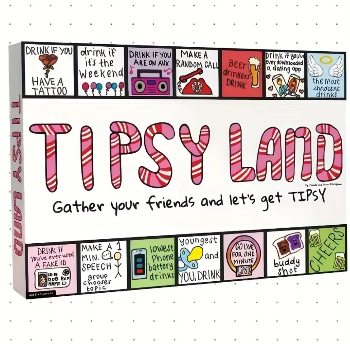 Friends night | Couples date night | party drinking game