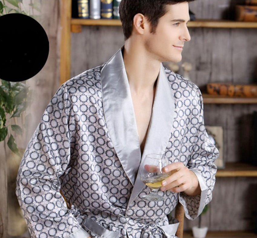 Men's silk robes