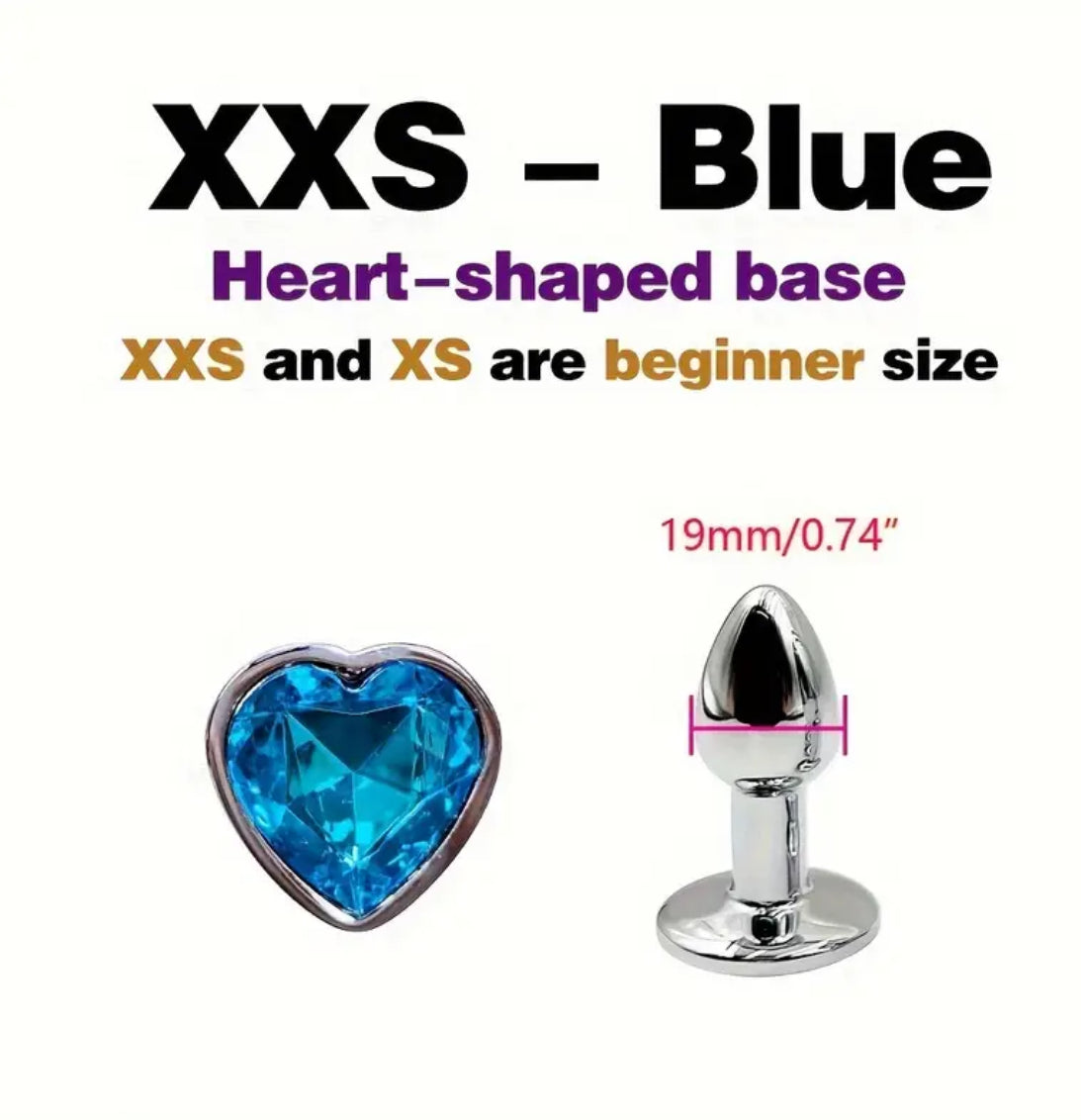 Butt plugs / different colors