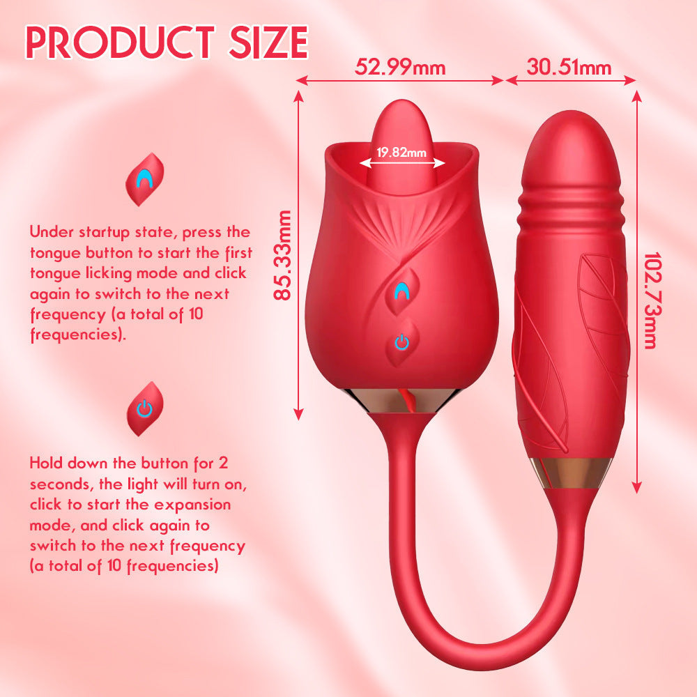 Vibrator Massager Clitoral Suction & G-Spot Stimulator