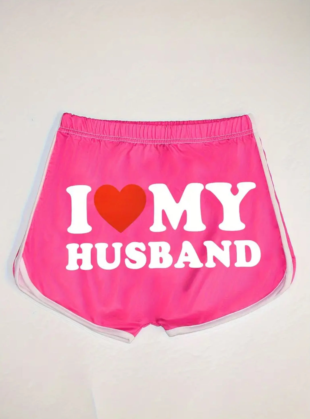 “I ❤️ my husband“ booty shorts - Plush Intimates Boutique