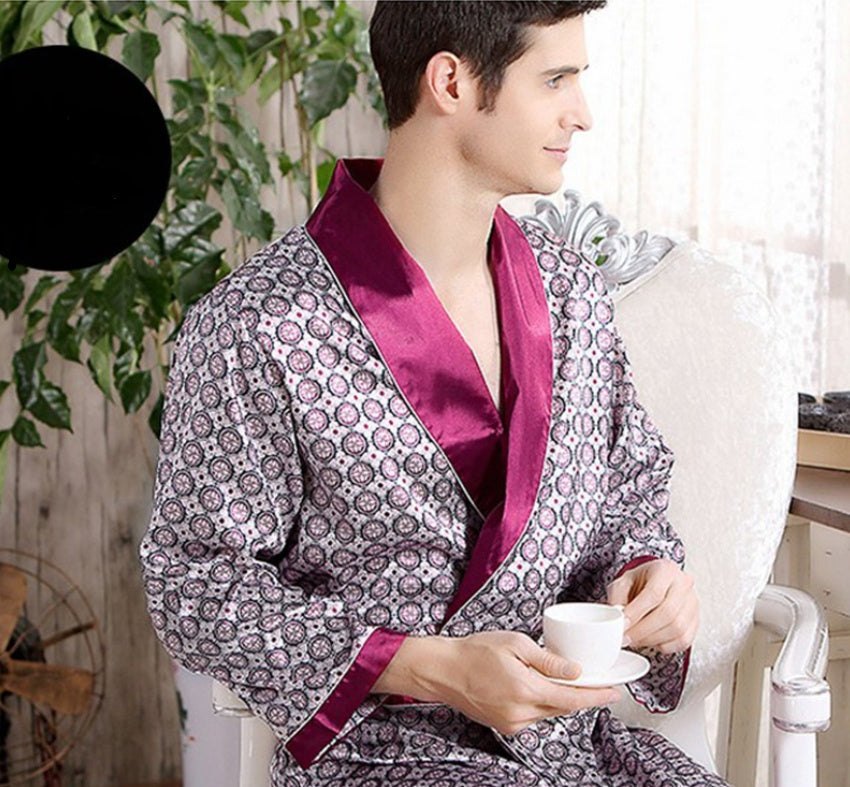 Men's silk robes