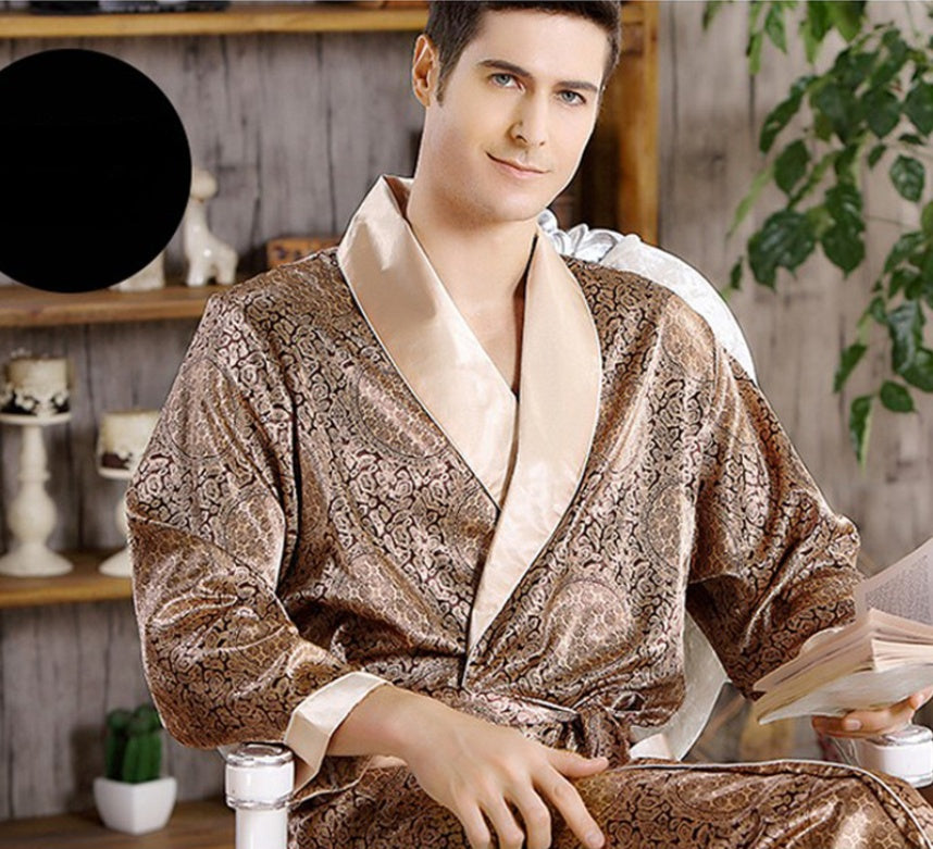 Men's silk robes