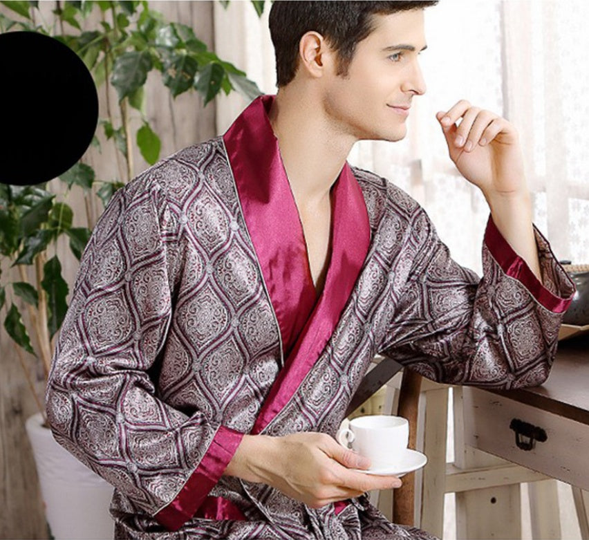 Men's silk robes