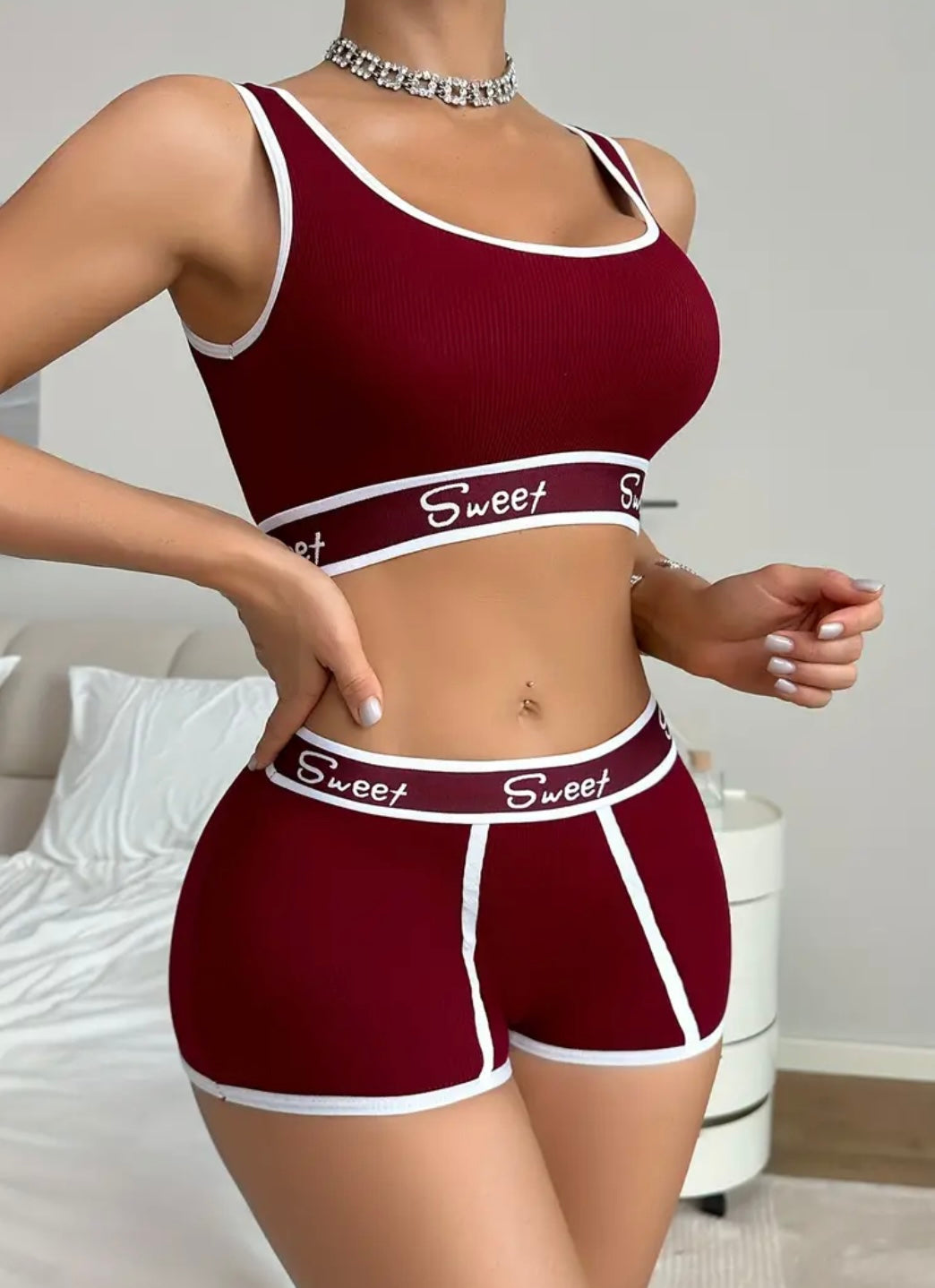 Sports lounge set | lounge wear - Plush Intimates Boutique