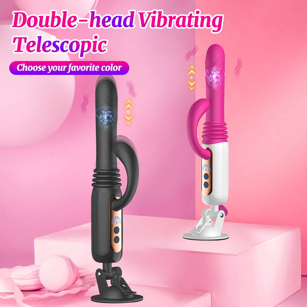 Thrusting Dildo Vibrator w/ Remoted Realistic feeling w/ 10 Vibrating moods