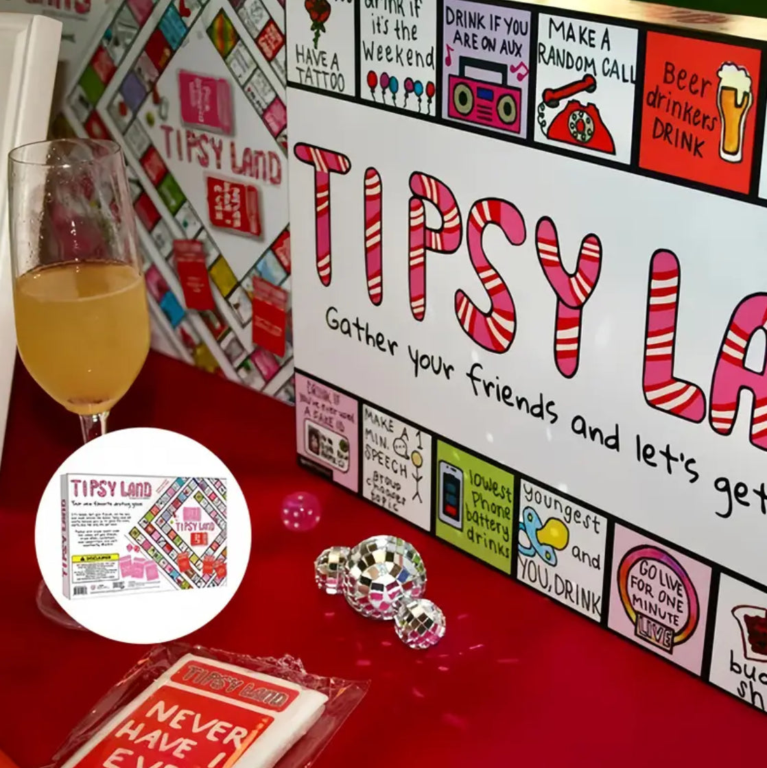 Friends night | Couples date night | party drinking game