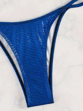 Load image into Gallery viewer, Sparkly blue swimsuit
