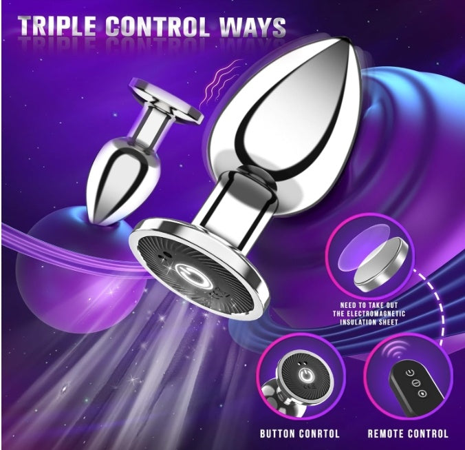 Vibrating Anal Plug Butt Plug | 10 Vibration Modes Anal Sex Toy