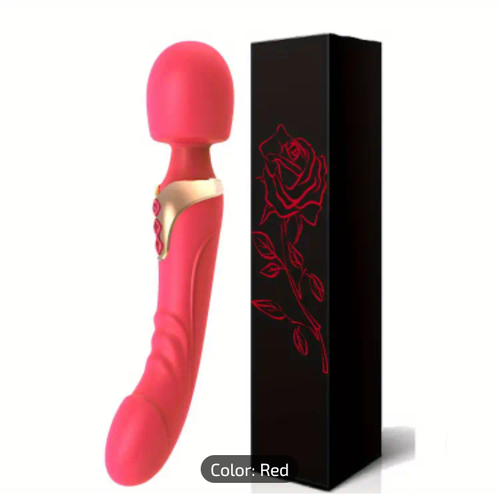 Powerful vibrator silicone double