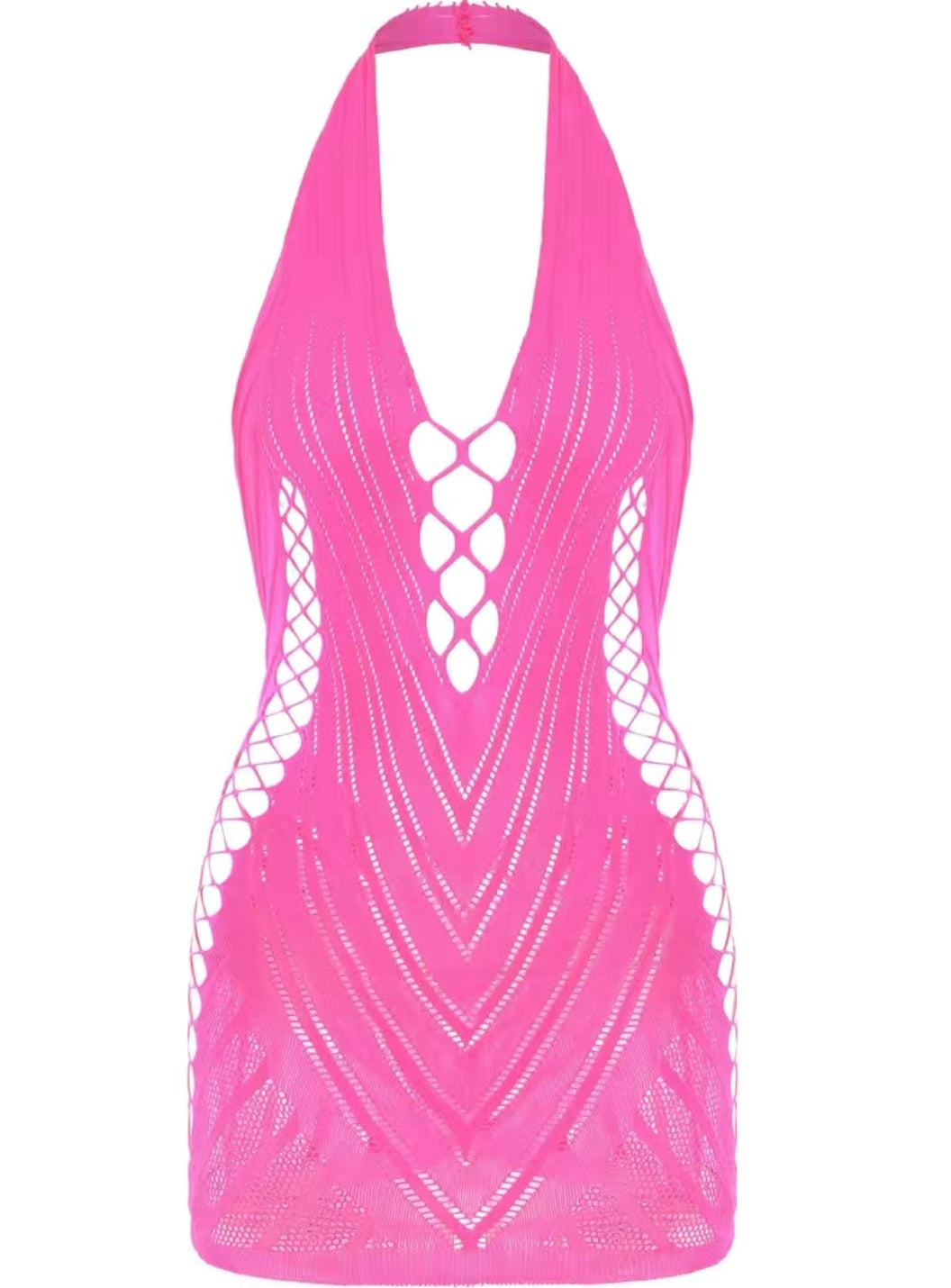 Pinky bodycon dress