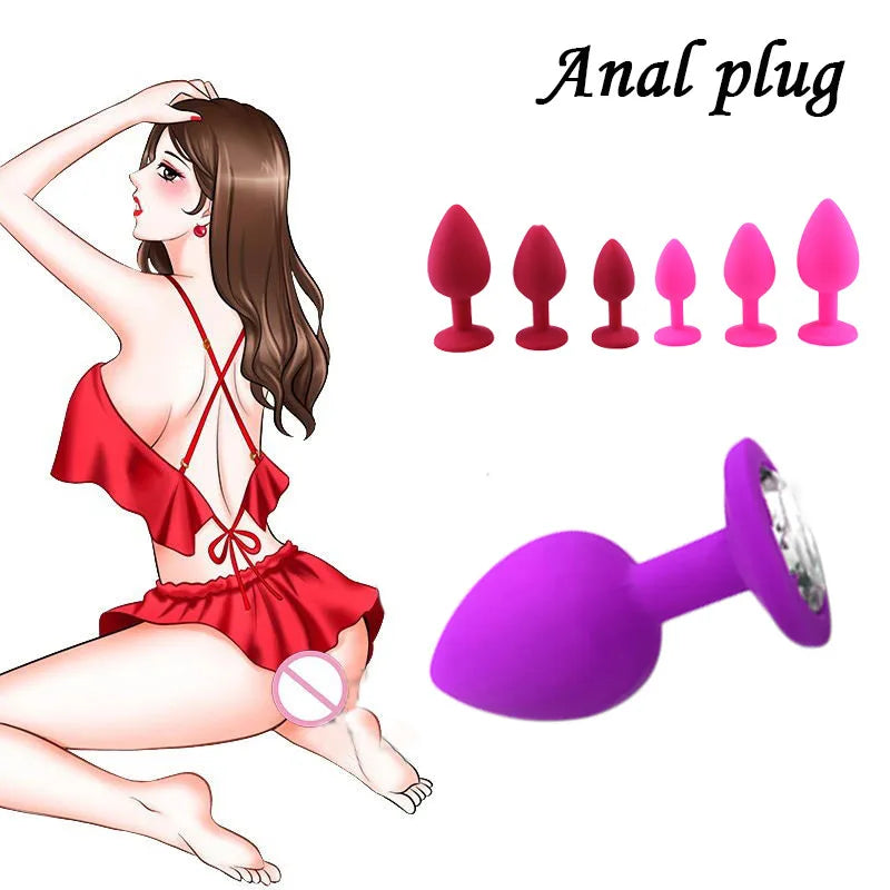 Butt Anal Plug 3 Different Sizs | Anal Sex Toys For Women Couples | good For Adults fun