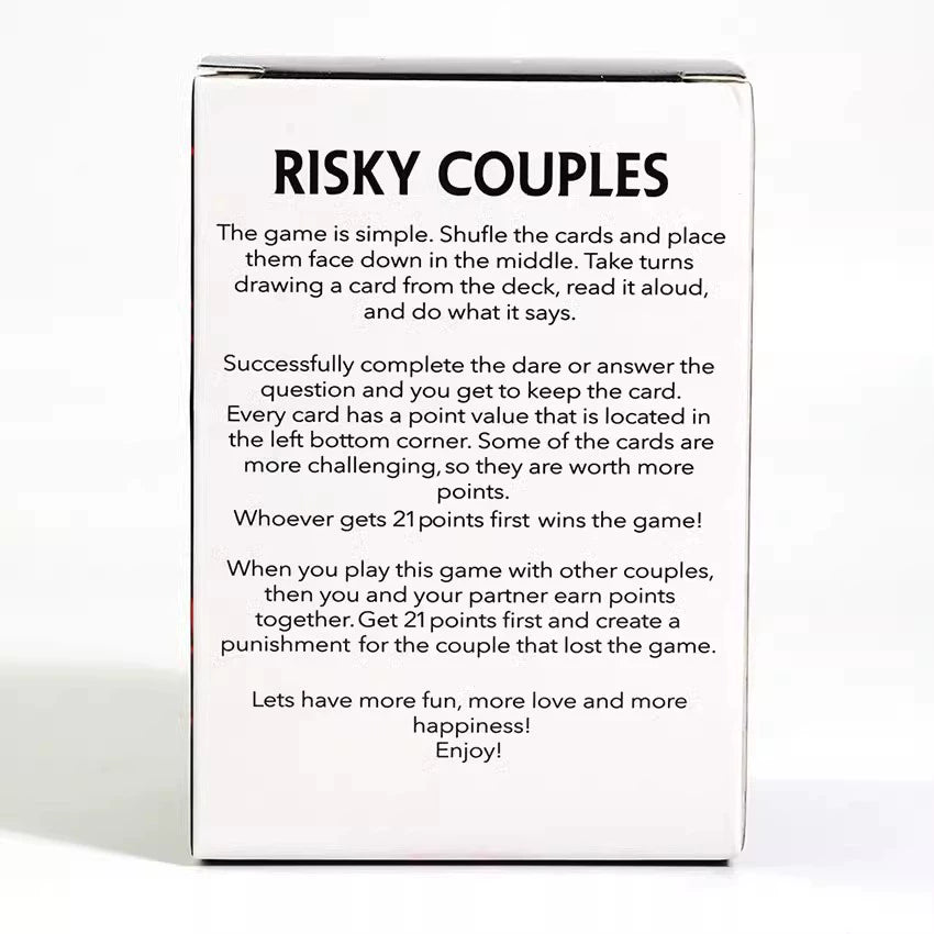 Couple Romantic Couple Game Card