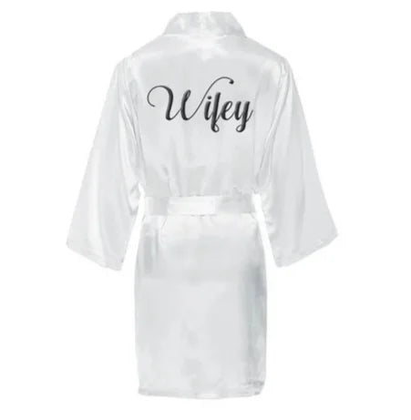 King And Queen Satin Robes Set | Couple anniversary | date night | wifey & husband