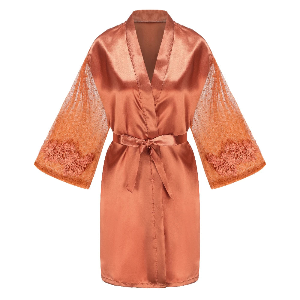 Caramel Wedding Bride Bridesmaid Robes