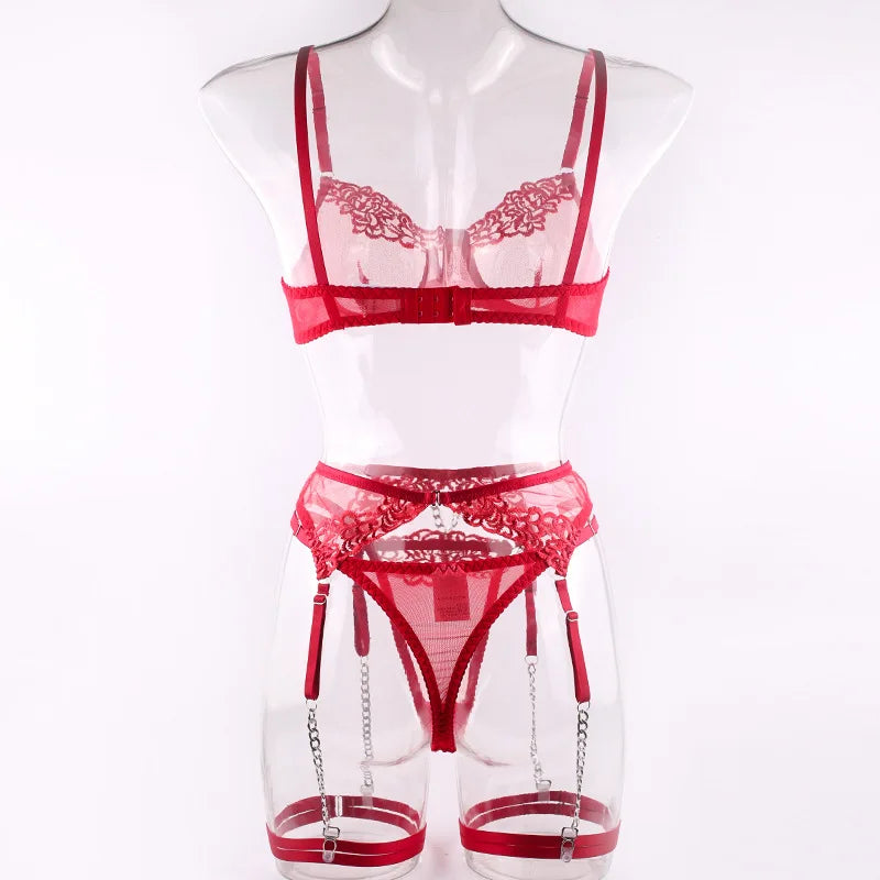 Chanay Luxury Lingerie set 4-piece set