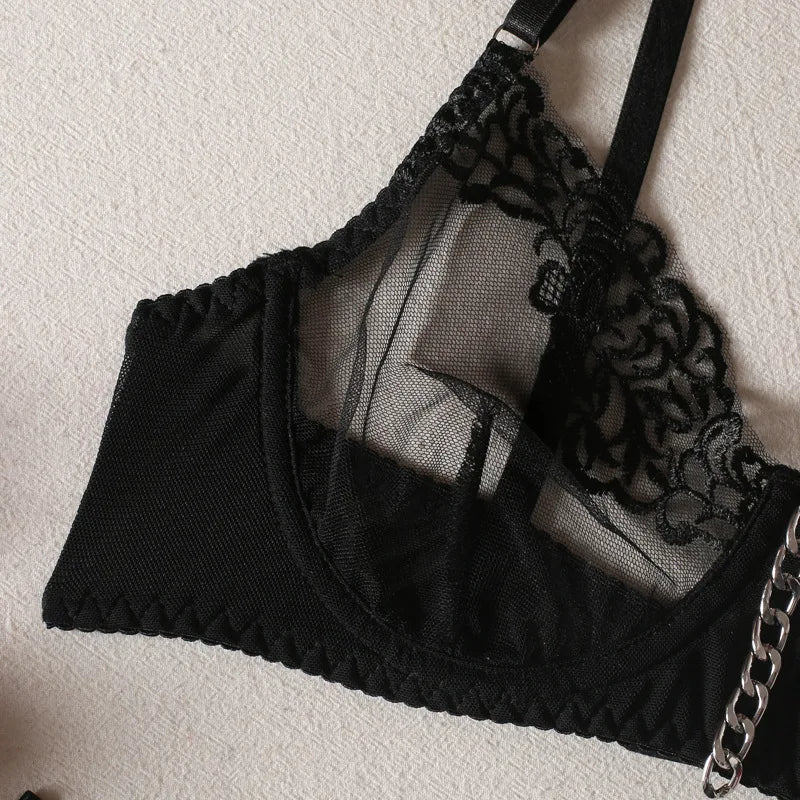 Chanay Luxury Lingerie set 4-piece set