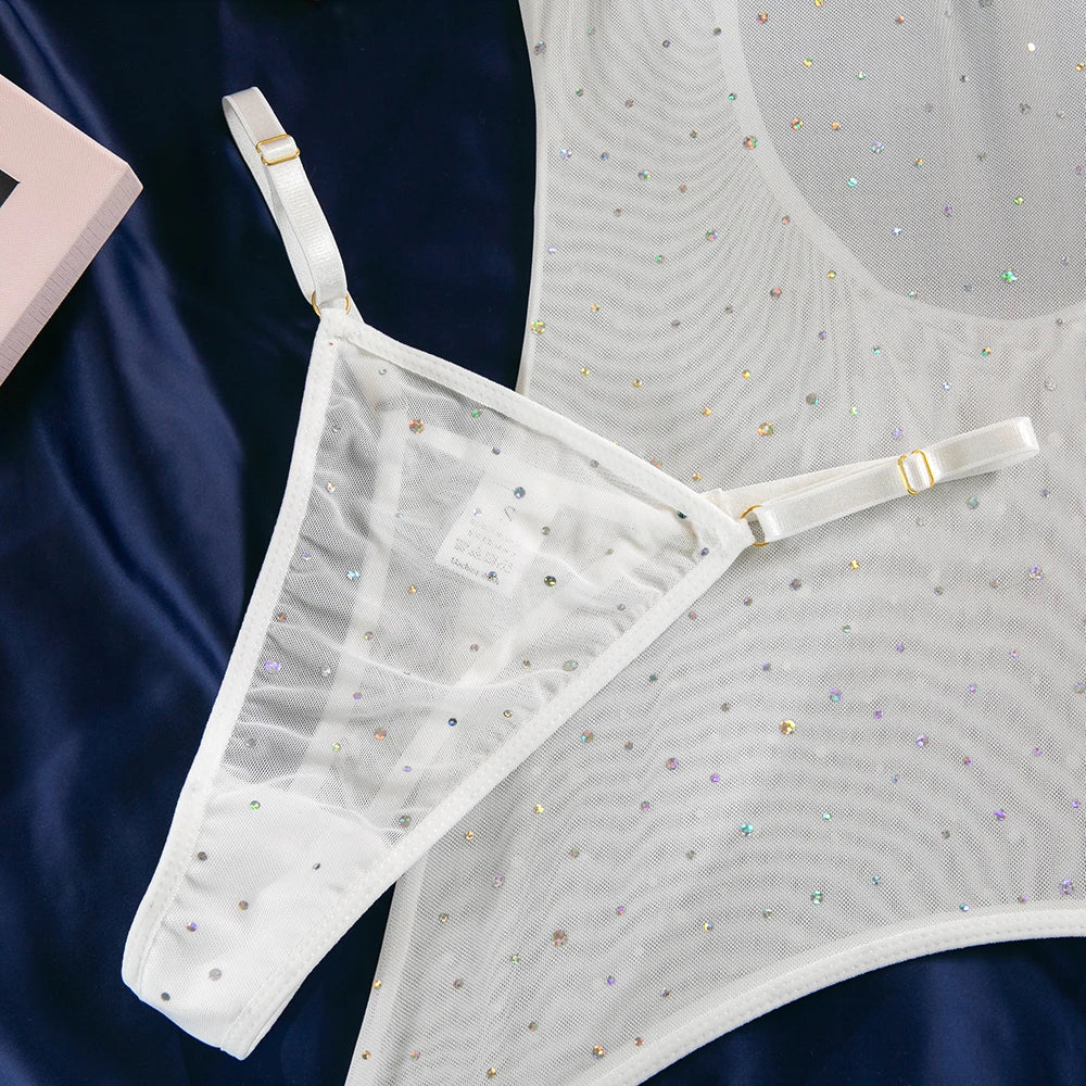 Mesh 3-Piece Intimates Sexy Erotic SET