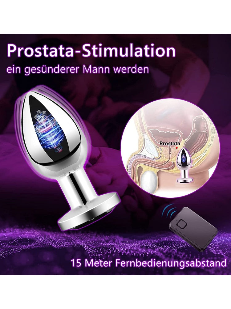 Vibrating Anal Plug Butt Plug | 10 Vibration Modes Anal Sex Toy