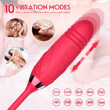 Load image into Gallery viewer, SUCKING VIBRATOR in Red
